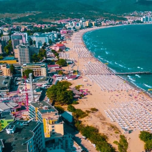 Bourgas beachfront