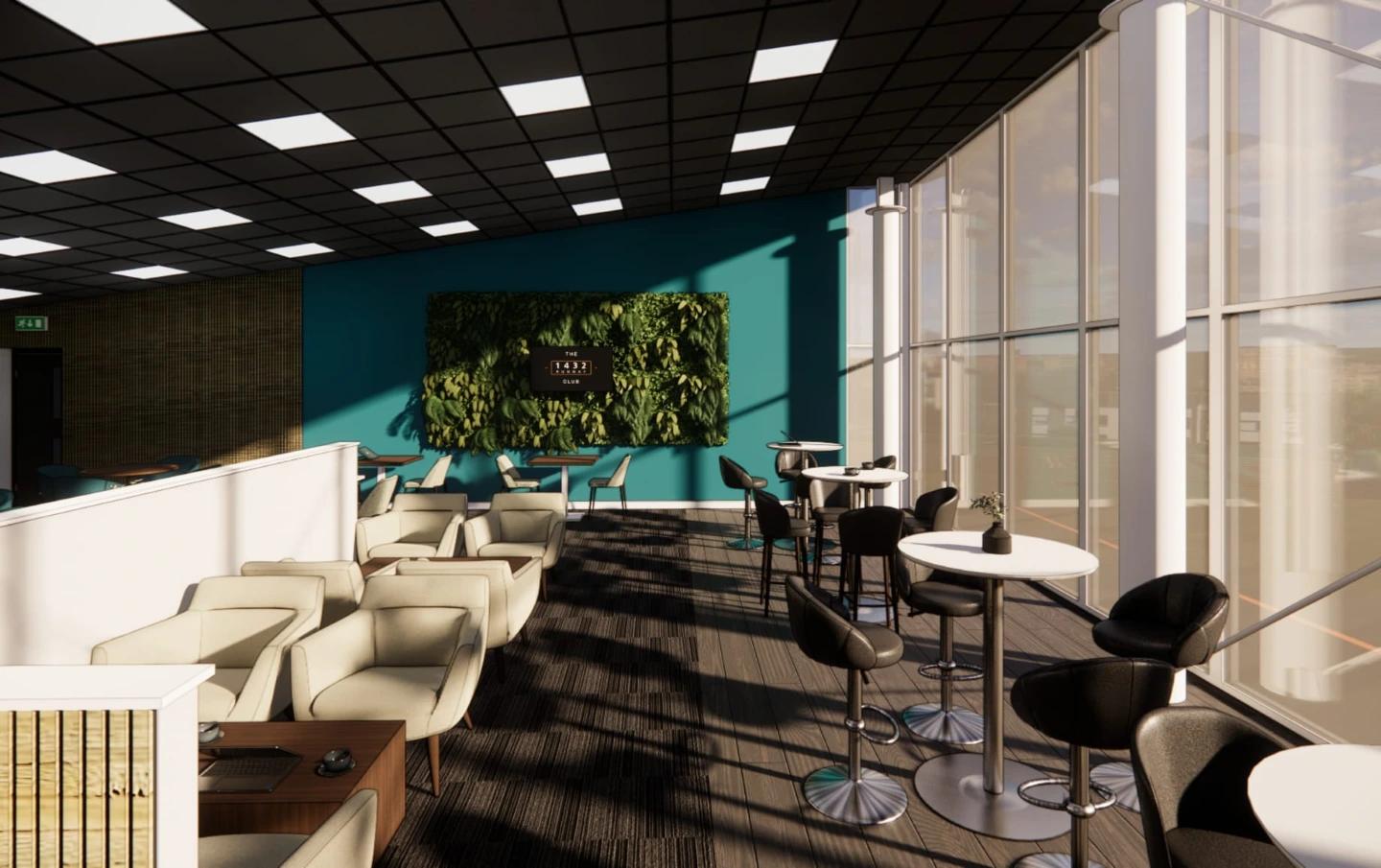 Airport lounge